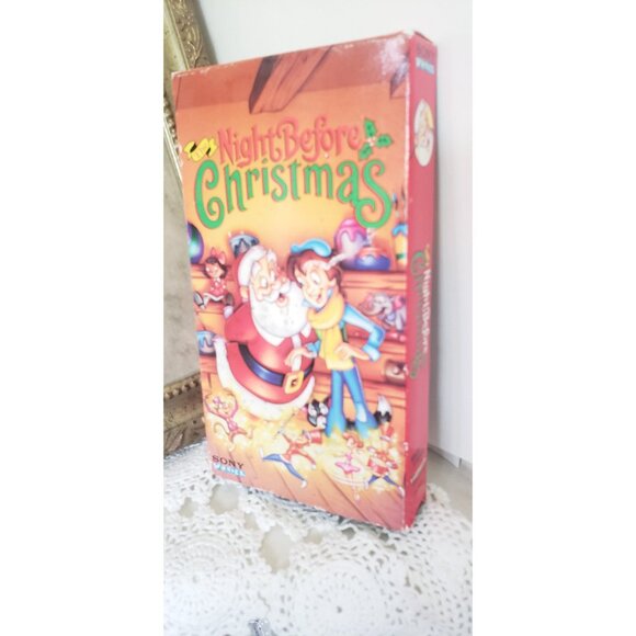The Night Before Christmas VHS Tape - 1994 Kids Xmas Cartoon (25 Minute) - Picture 5 of 10